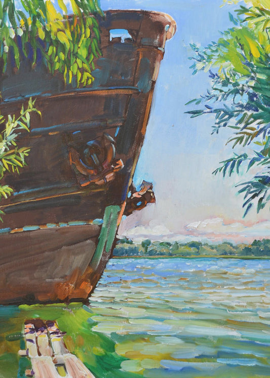 Ship On The River | Poster