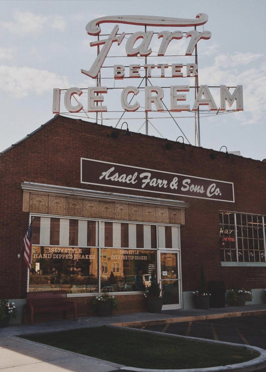Farr Better Ice Cream | Poster
