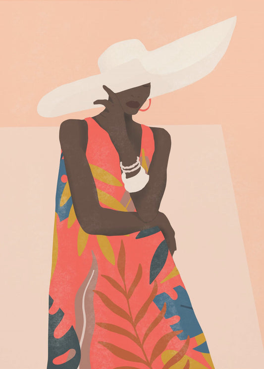 Tropical Girl | Canvas