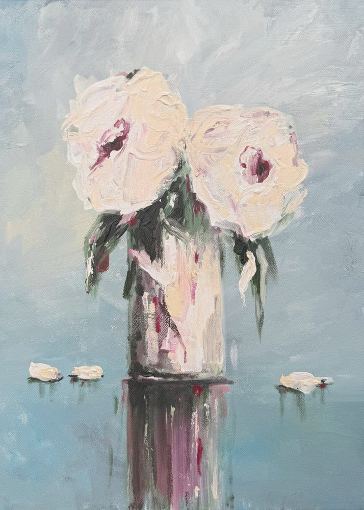 White Roses | Canvas