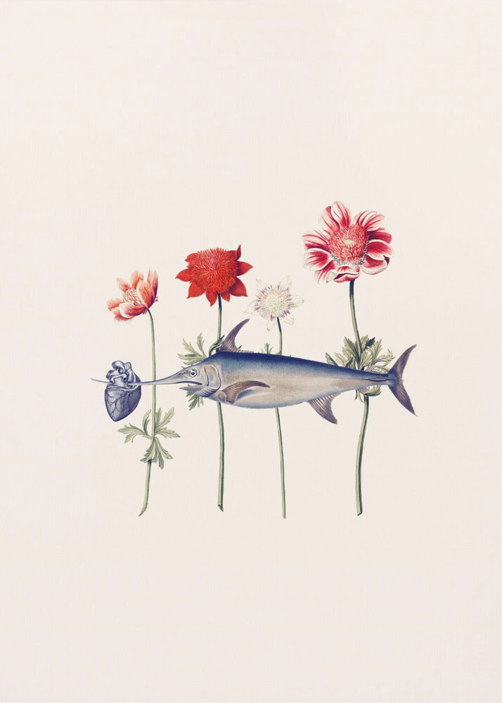 Heart Fish | Poster