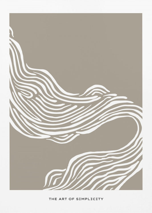 Flowing Lines | Canvas