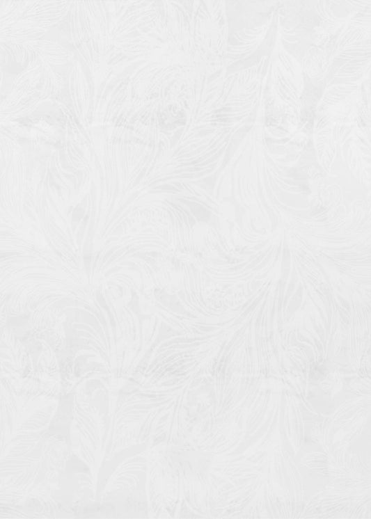 Elegant White Floral Pattern | Canvas