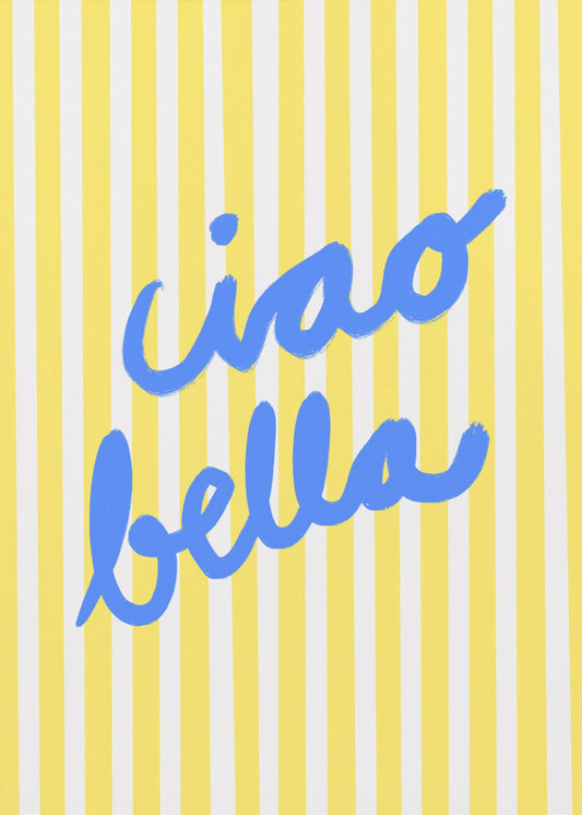 Bright Greeting Stripes | Canvas