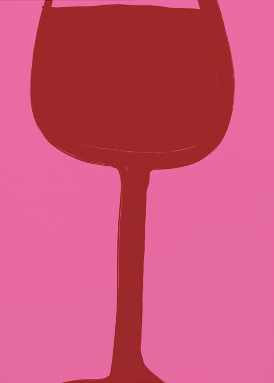 Wine and Pink Vibes | Canvas