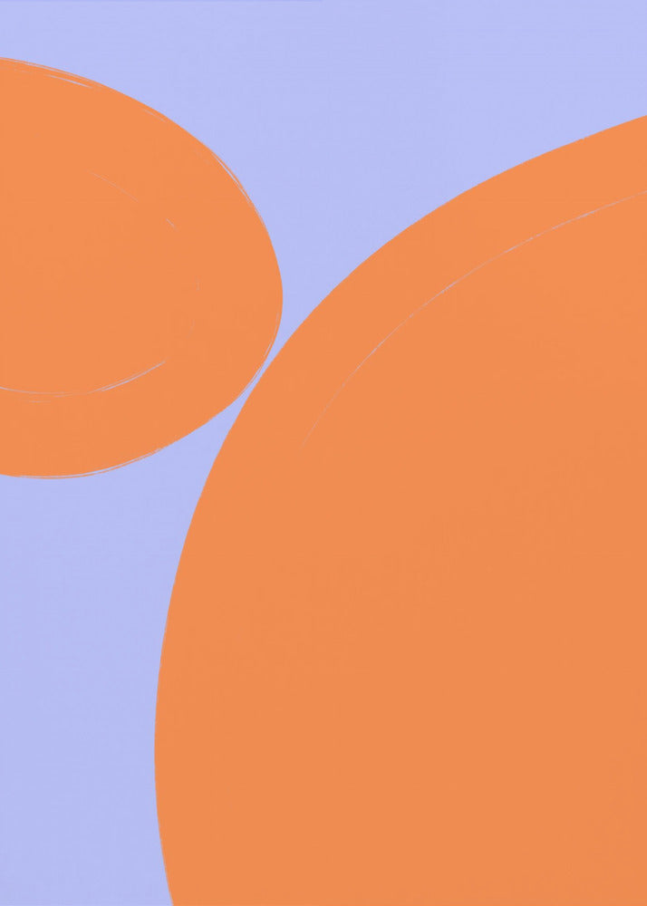Orange Harmony Bliss | Poster
