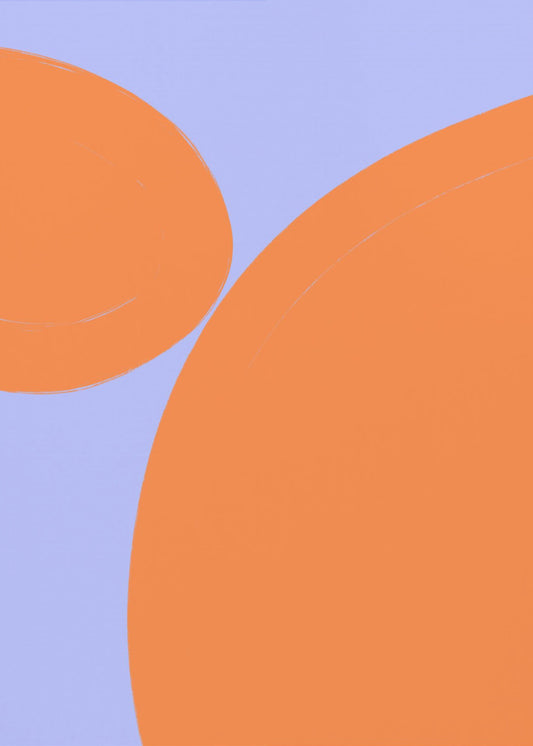 Orange Harmony Bliss | Poster