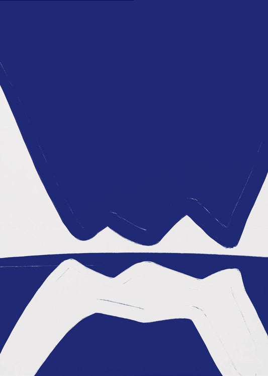 Blue Waves Harmony | Poster