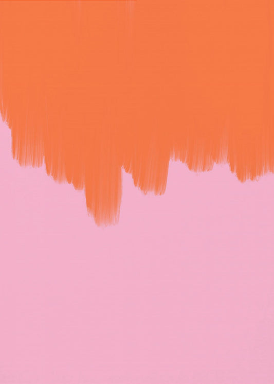 Orange Over Blossom | Poster