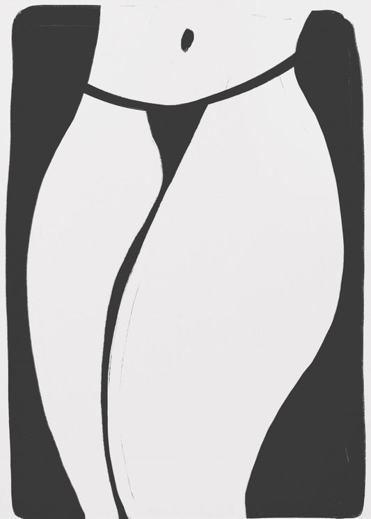 Curved Silhouette | Poster