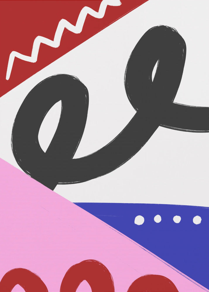 Colorful Curves | Canvas