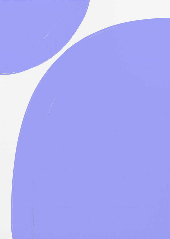Soft Purple Curves | Poster