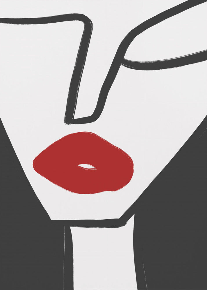 Bold Red Lips | Canvas