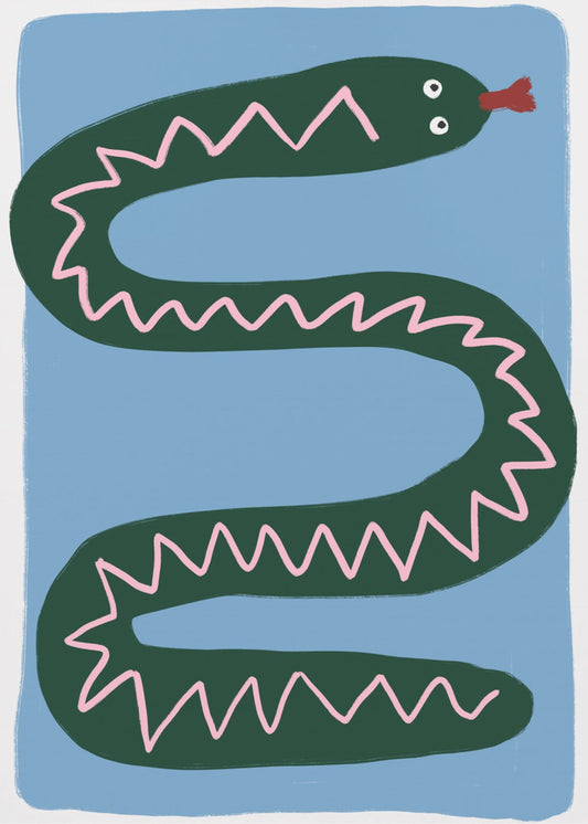 Wiggly Serpent Tale | Poster