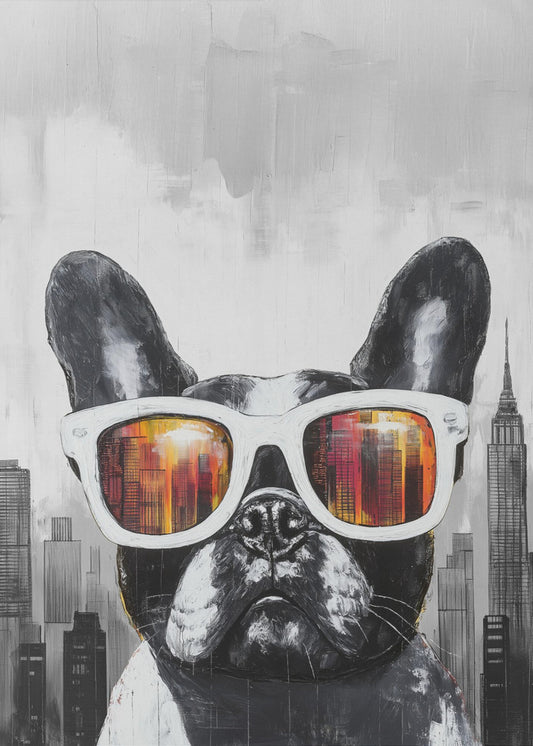 Bulldog - Too cool for School | Poster
