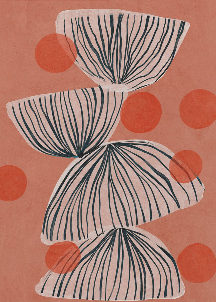 Crimson Whimsy | Canvas