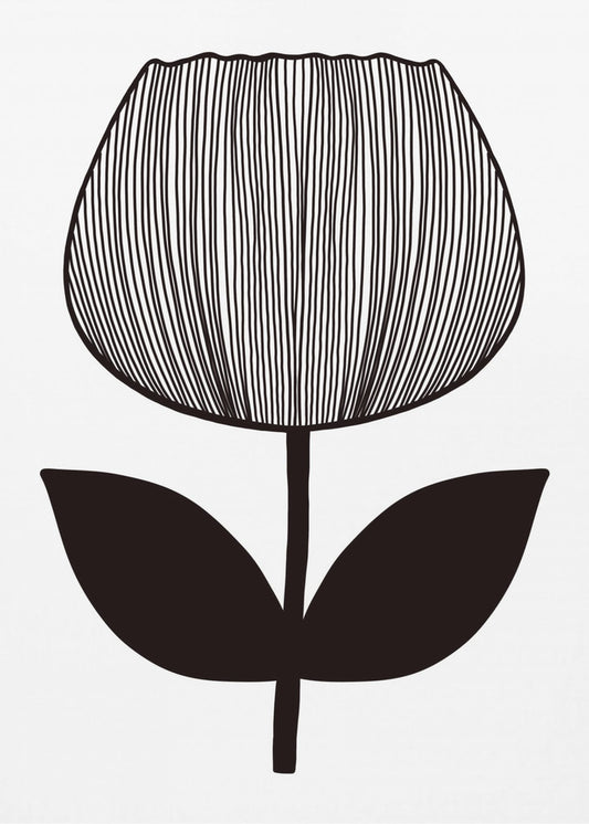 Monochrome Blossom | Poster