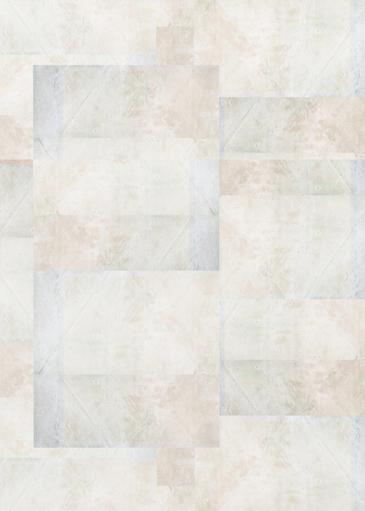 Soft Abstract Geometric Pattern | Canvas