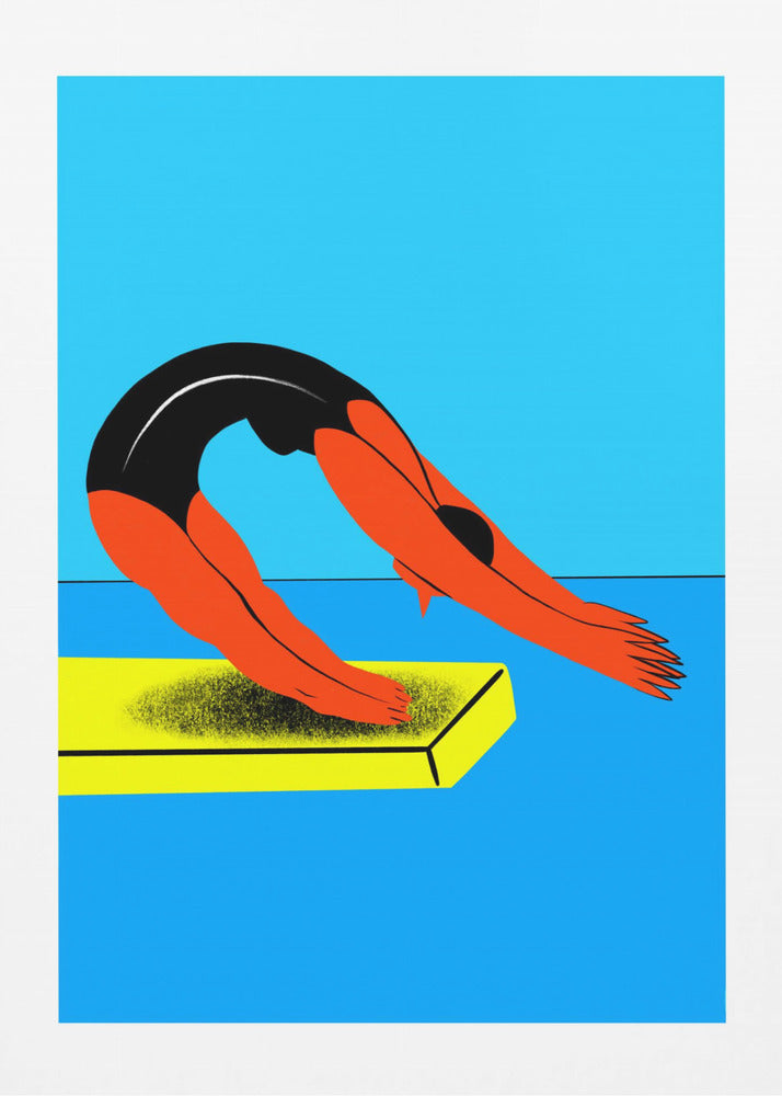 Swimmer | Canvas