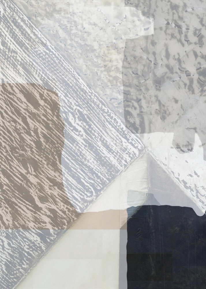 Fragmented Form in White | Canvas