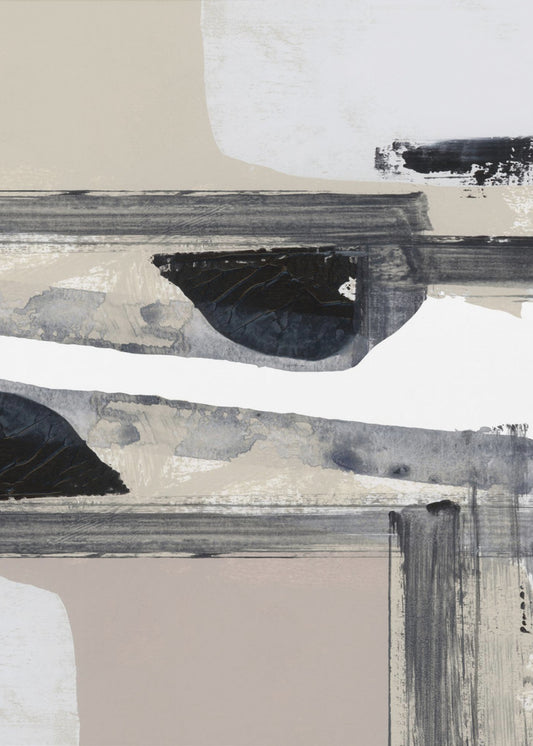 Neutral Geometric Abstraction | Canvas
