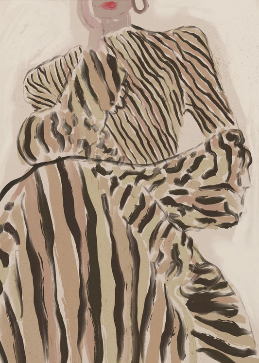 Zebra Elegance | Canvas