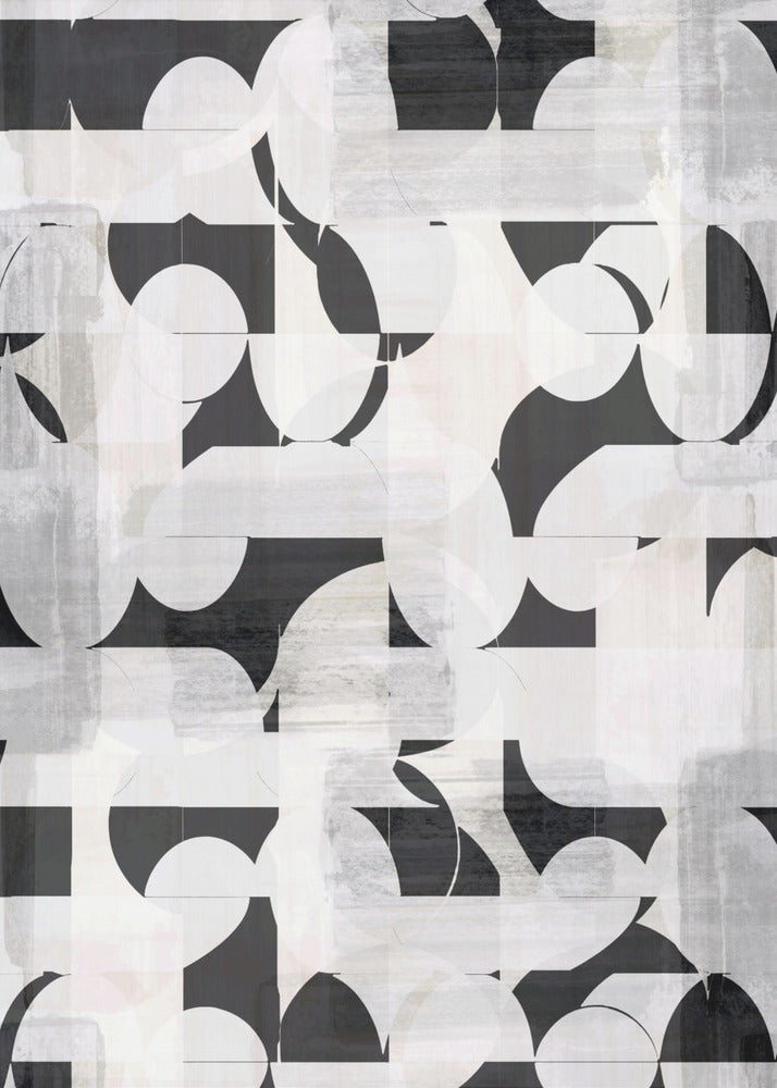 Geometric Shapes And Monochrome Tones | Canvas