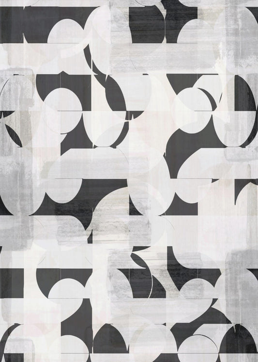 Geometric Shapes And Monochrome Tones | Canvas