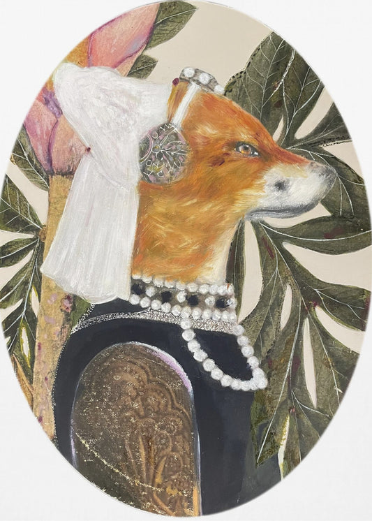 Fox Dressed In Renaissance Attire | Poster