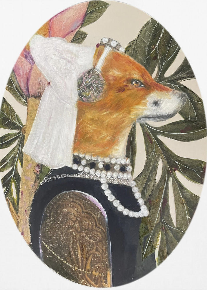 Fox Dressed In Renaissance Attire | Canvas