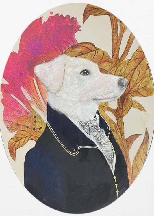 Regal Canine Portrait | Poster