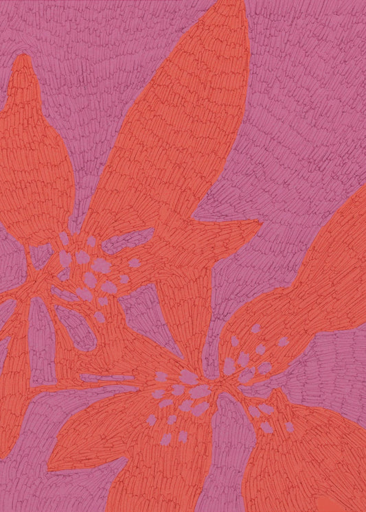 Vibrant Petal Dance | Poster