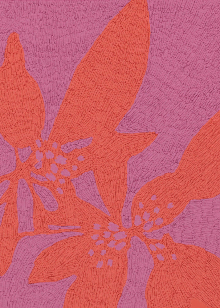 Vibrant Petal Dance | Canvas