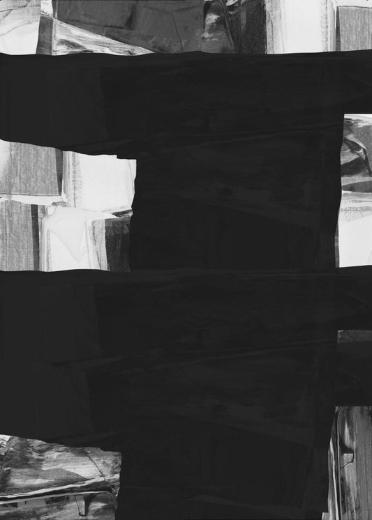 Monochrome Layers | Canvas