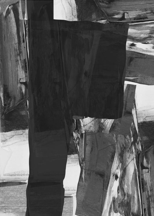 Monochrome Chaos | Canvas