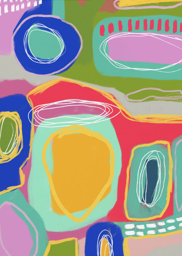 Bright Abstract | Canvas