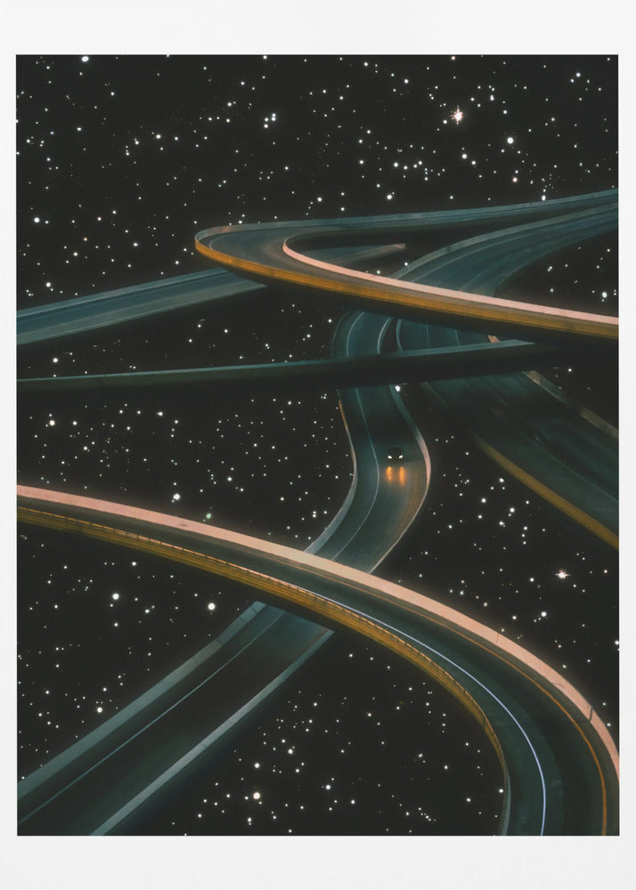 Driving Alone Thinking of You | Canvas