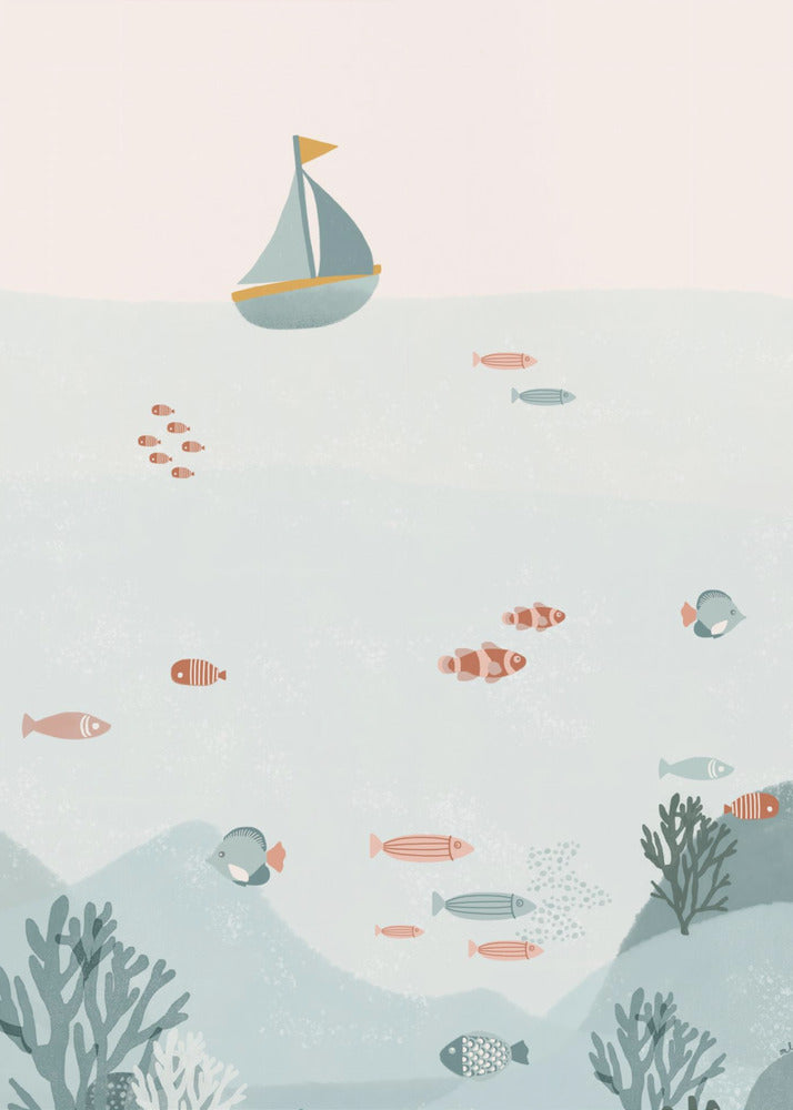 Under the Blue Sea | Poster