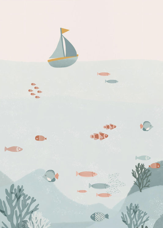 Under the Blue Sea | Canvas