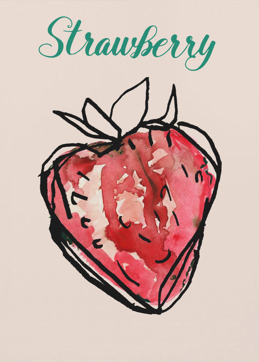 Strawberry Charm | Poster
