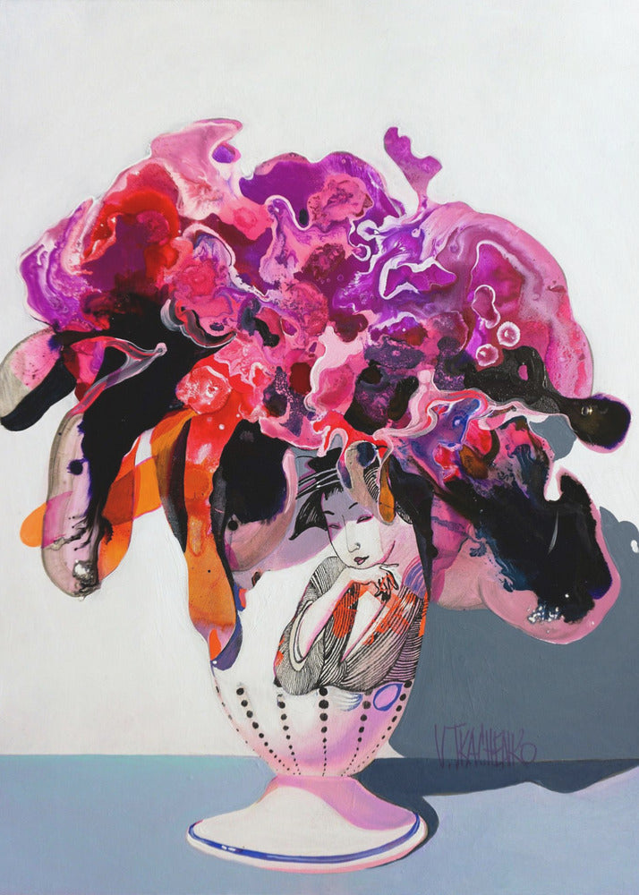 Bouquet of Flowers in a Vase | Canvas