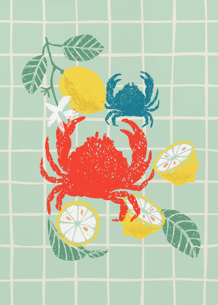 Crab and Citrus Dance | Poster