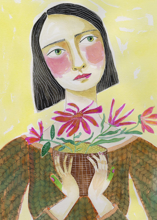 Plant Mum with green thumbs | Canvas