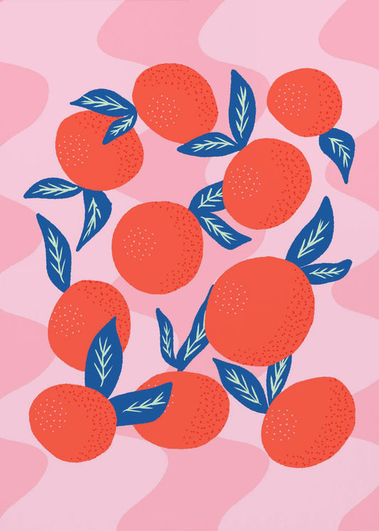 Vibrant Tangerines | Poster