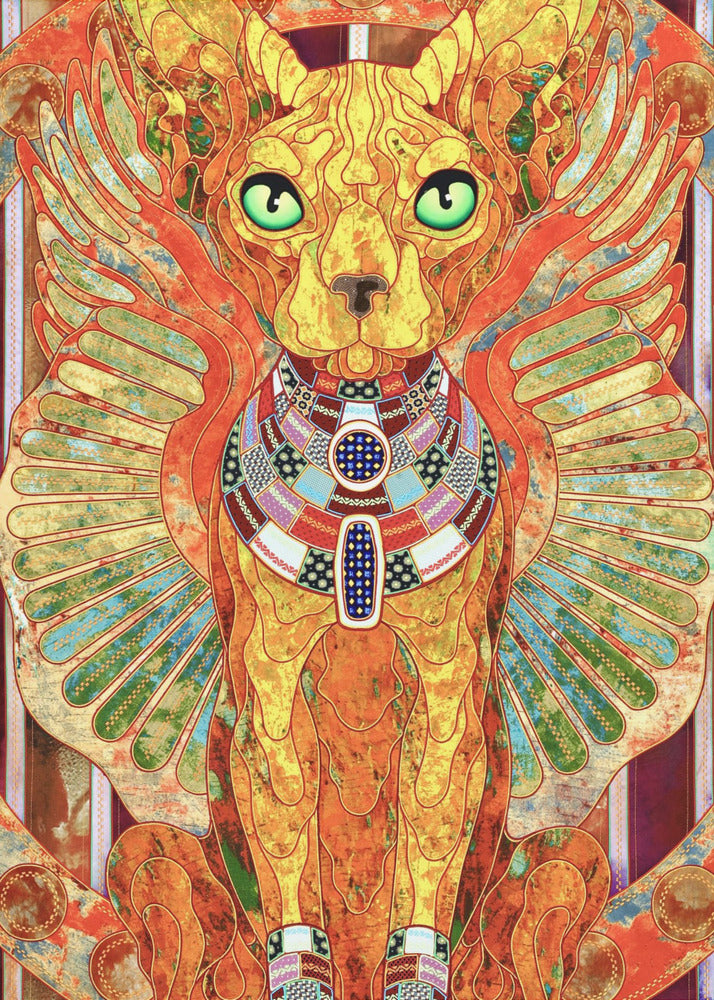 Stylized Sphinx Cat | Poster