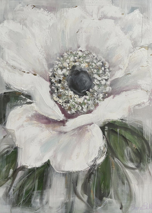 White Blossom Bliss | Canvas