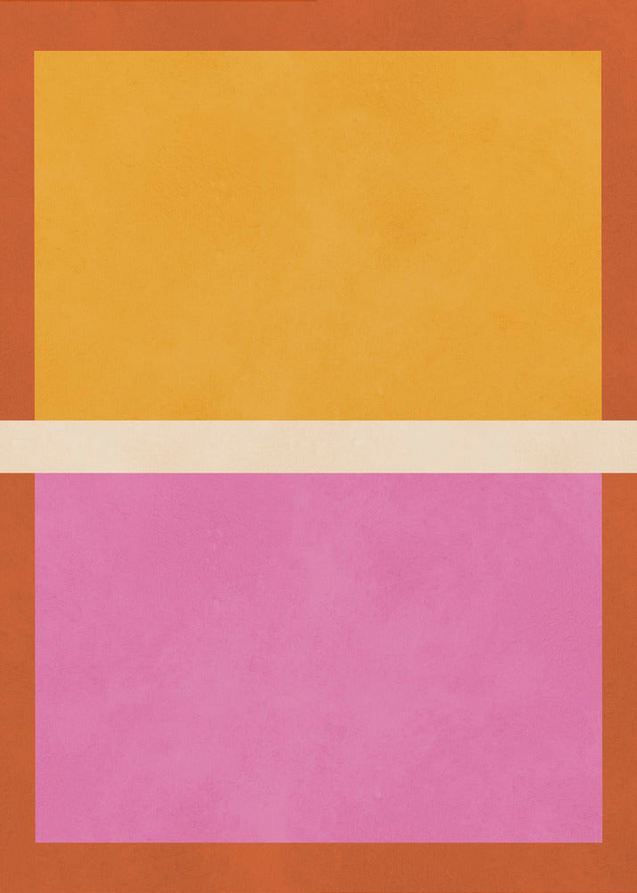 Bold Geometric Blocks | Canvas