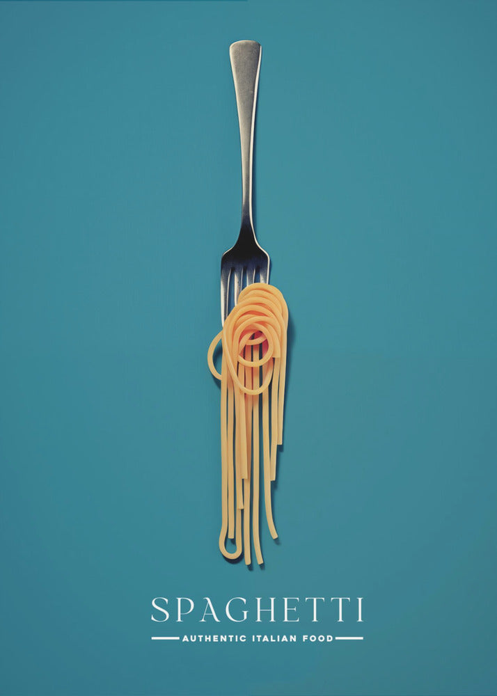 A Fork Wrapped In Spaghetti | Poster