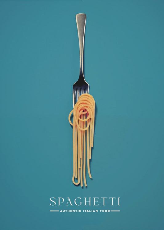 A Fork Wrapped In Spaghetti | Poster