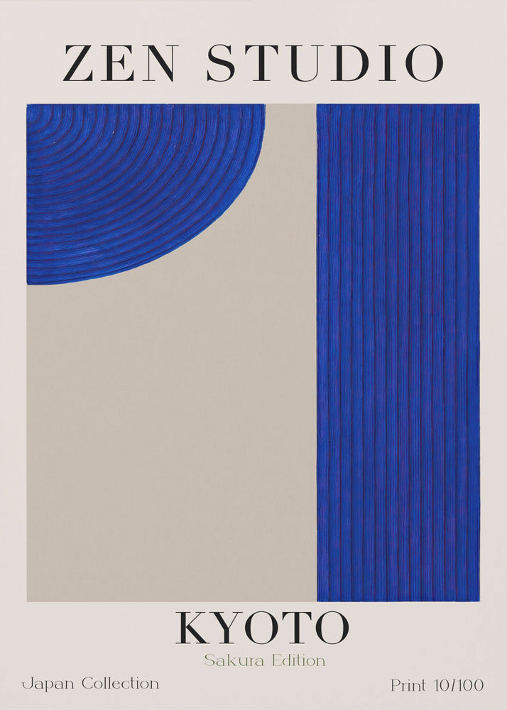 Kyoto Blue Harmony | Poster